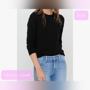 Carmie's Closet Black Crew Neck Sweater